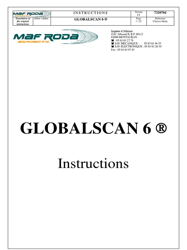 7320704US-T - 1.1 - GlobalScan 6 | PDF | Rgb Color Model | Color