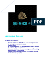 Normativa General Quimico RP 1