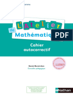 Atelier Maths CORRIGES CM1