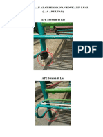 Pemeliharaan Alat Permainan Edukatif Luar