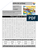 Tema: Lugares de Trabajo