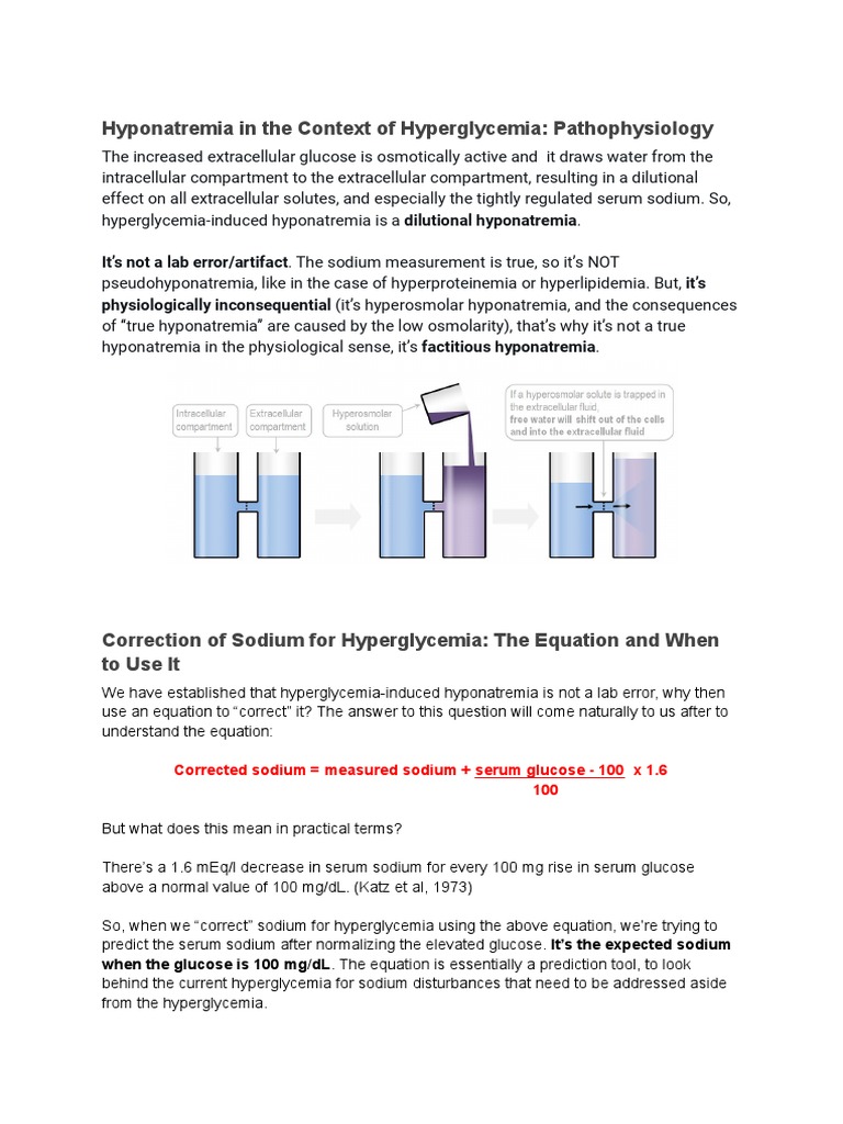 Why We Should Use Measured Sodium Instead of Corrected Sodium For