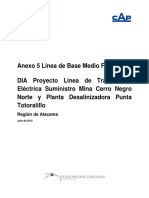 Línea Base Medio Físico Proyecto Línea Transmisión Eléctrica