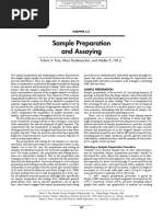 Knelson EGRG and Grind Test Procedure | PDF | Mill (Grinding) | Chemistry