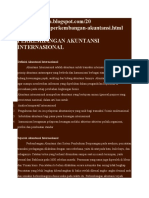 Perkembangan Akuntansi Internasional