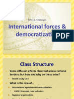 Challenges of International Democratization