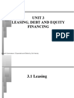 Leasing, Debt and Equity Financing Explained
