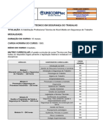 Técnico em Segurança Do Trabalho