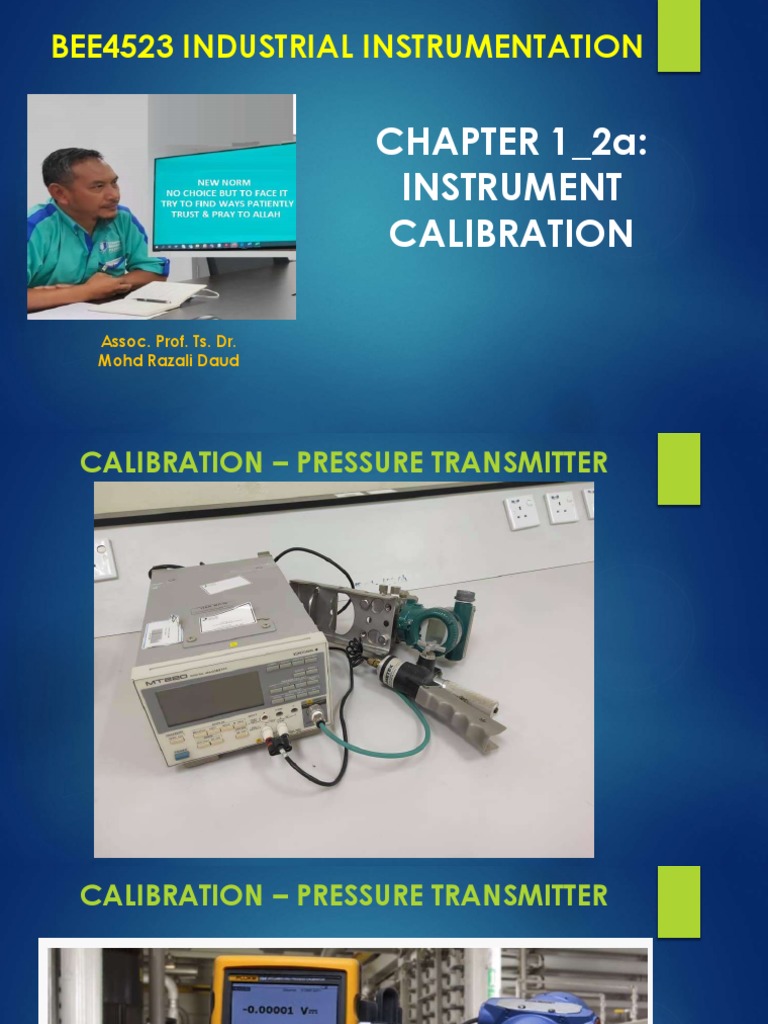 Instrument Calibration Procedures and Common Errors PDF