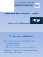 Clase Nro 6(1) - Sistemas de Ecuaciones No Lineales