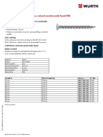 Wurth Window Screw