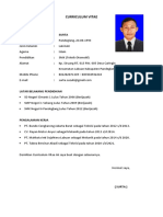 Curriculum Vitae: Data Pribadi