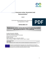 D3.4 Deployment of The Community-Based Monitoring System