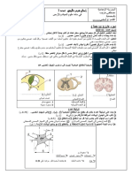 إصلاح فرض تأليفي للصف 9أساسي 10,11,12