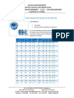 Joints de Demontage Autobute