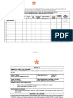 Modelo de ACTA DE NOVEDADES RETIRO VOLUNTARIO