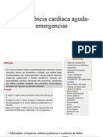 Insuficiência Cardíaca Aguda - Emergencias