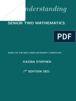 Understanding Senior Two Mathematics 2021 BY KAZIBA Stephen.