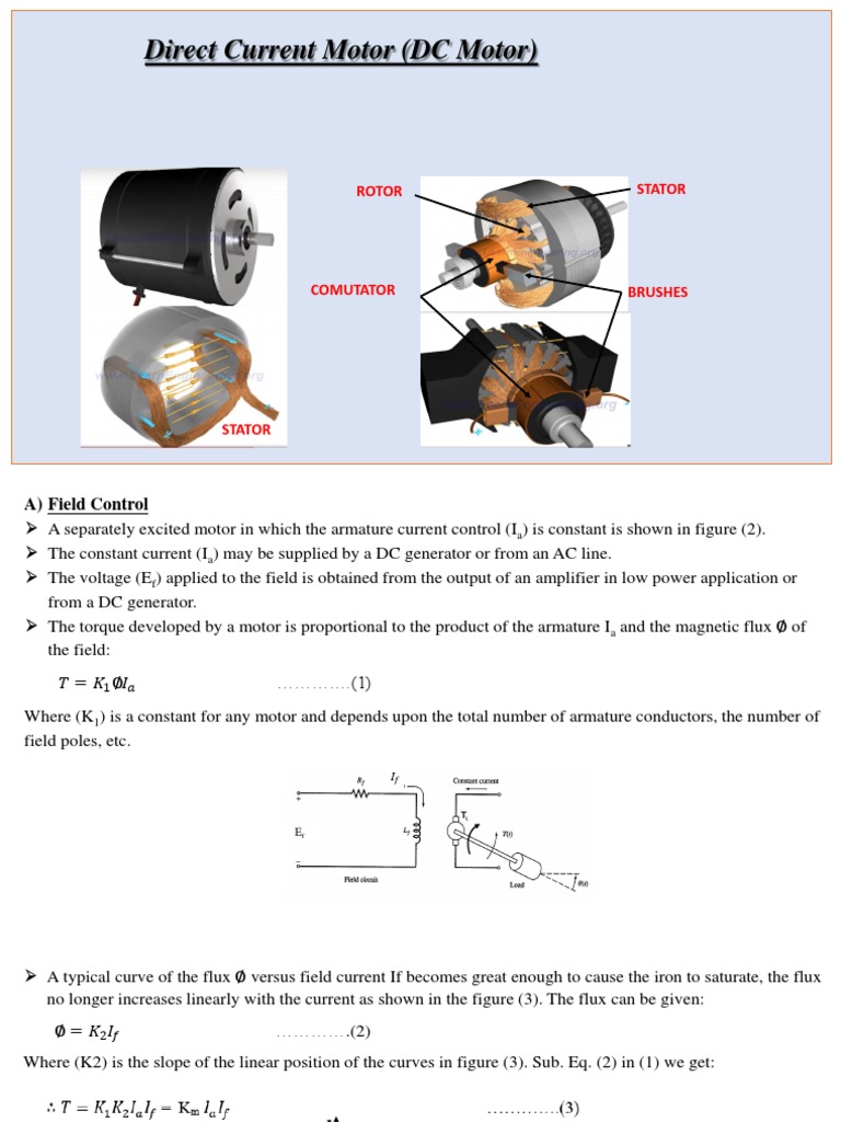 Control Lec 5 PDF Electric Motor Control Theory