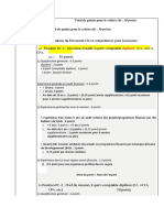 Total de Points Pour Le Critère Eclaircissement - David