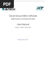 Oscar Editor US Manual X-718BK X-738K X-748K