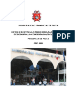 Evaluación PDC Paita 2013-2021
