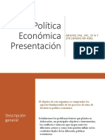 Política Económica Grupos 2oA, 2oC, 2oD y 2oE (Grado ENADE