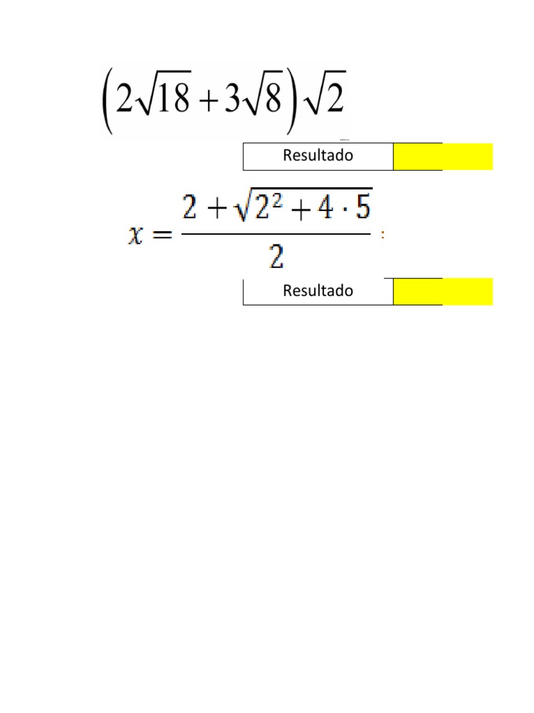 Formulas Complejas PDF