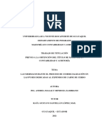 Ecuador Magister en Contabilidad y Auditoria