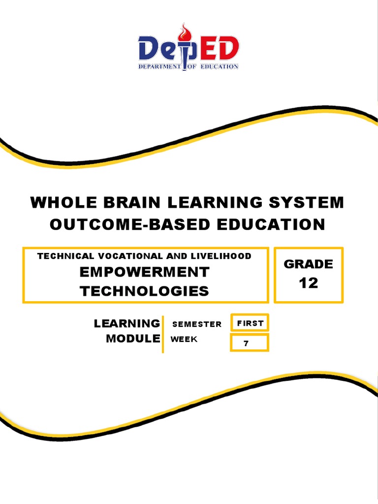 ICT Content Development Module for TVL 12 | PDF | Word Press | Websites