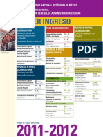 UNAM Calendarioprimeringreso11