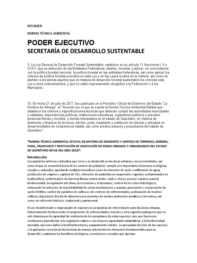 Resumen La Sombra de Arteaga PDF Entorno natural Biodiversidad