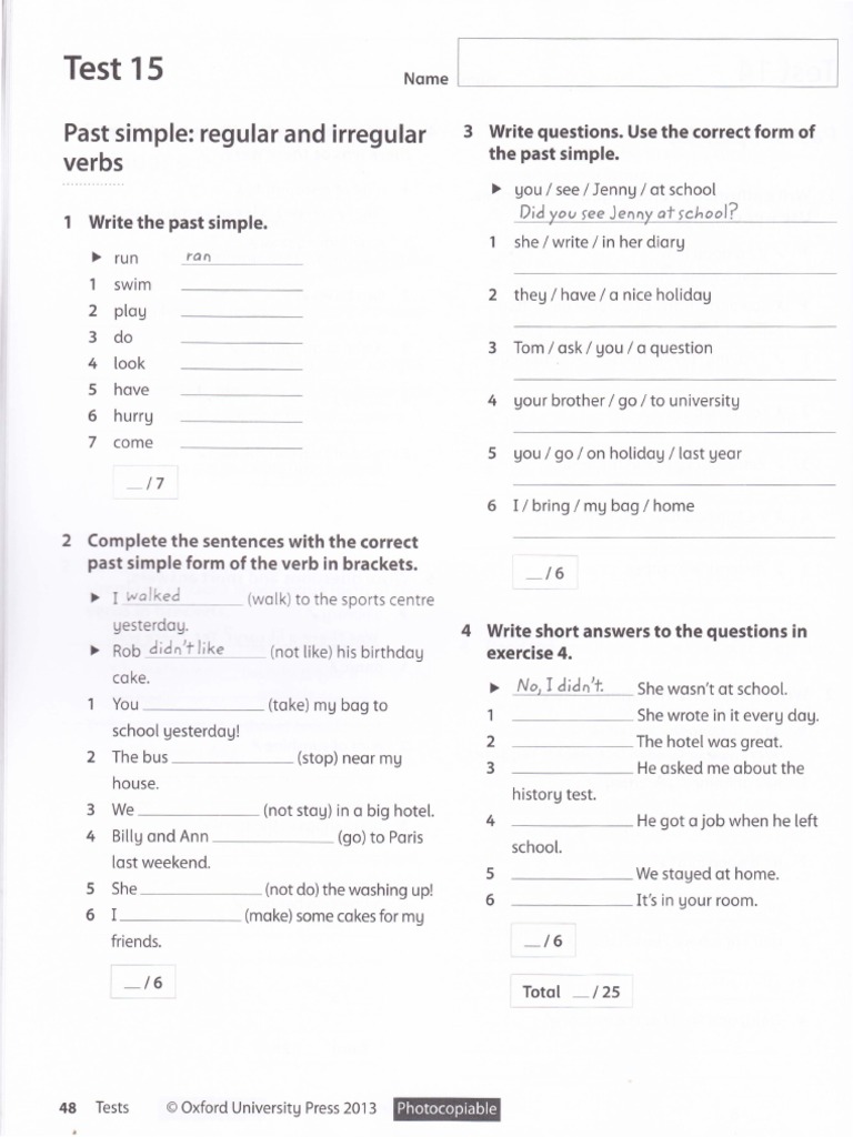 Oxford grammar 2 test 2022 pdf languages foreign language studies