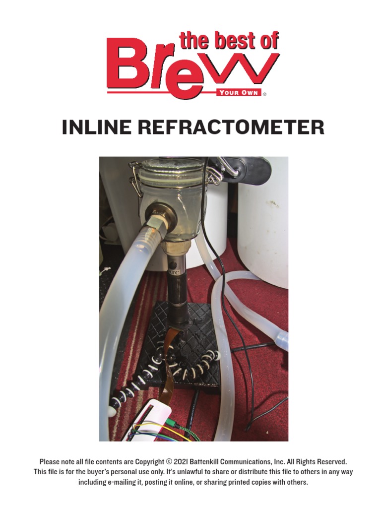 Inline Refractometer PDF Brewing