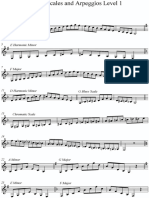 Clarinet-Scales-and-Arpeggios-Level-1