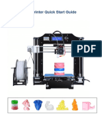 3D Printer Quick Start Guide