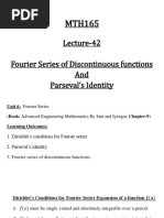 Lecture 42fourier Series of Discontinuous Functions