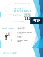 Présentation Rédaction Dun Rapport de Stage