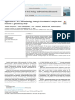 Application of CAD CAM Technology For Surgical Treatment of Condylar Head Fractures