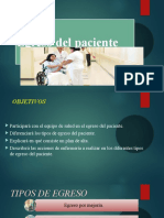 Egreso Del Paciente Diapositiva