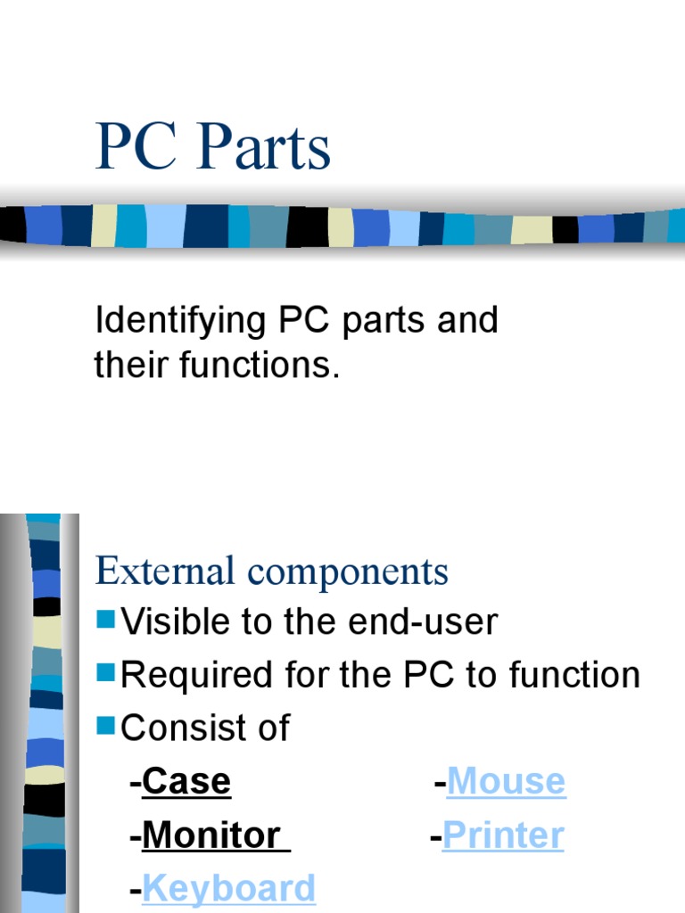 77-Identify The Parts of A Computer | PDF | Personal Computers | Random ...