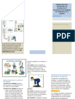 Folleto Reporte Accidentes Laborales