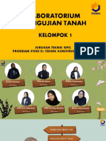 Pengukuran Berat Jenis dan Konsolidasi Tanah