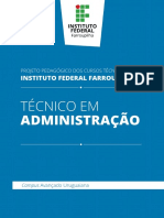 Projeto Pedagógico Técnico em Administração Integrado