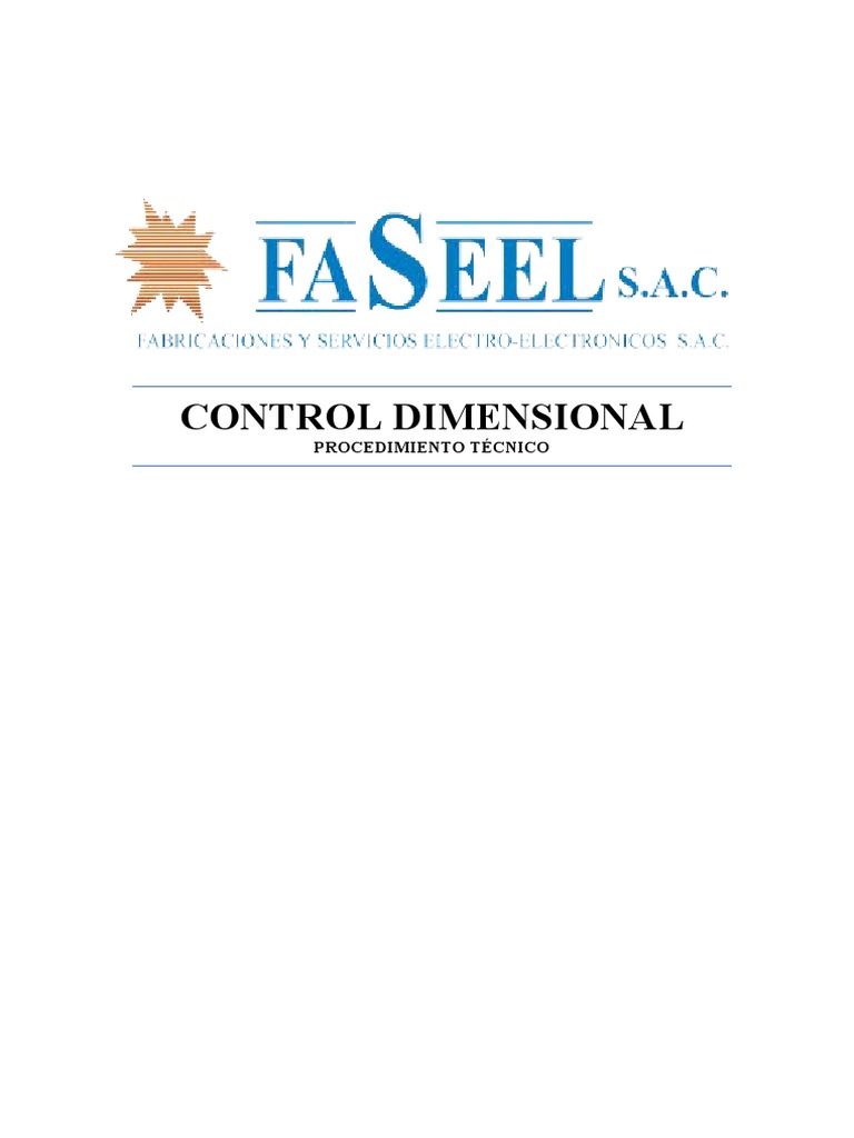 Control Dimensional en Piezas Mecánicas | PDF | Tolerancia de ...