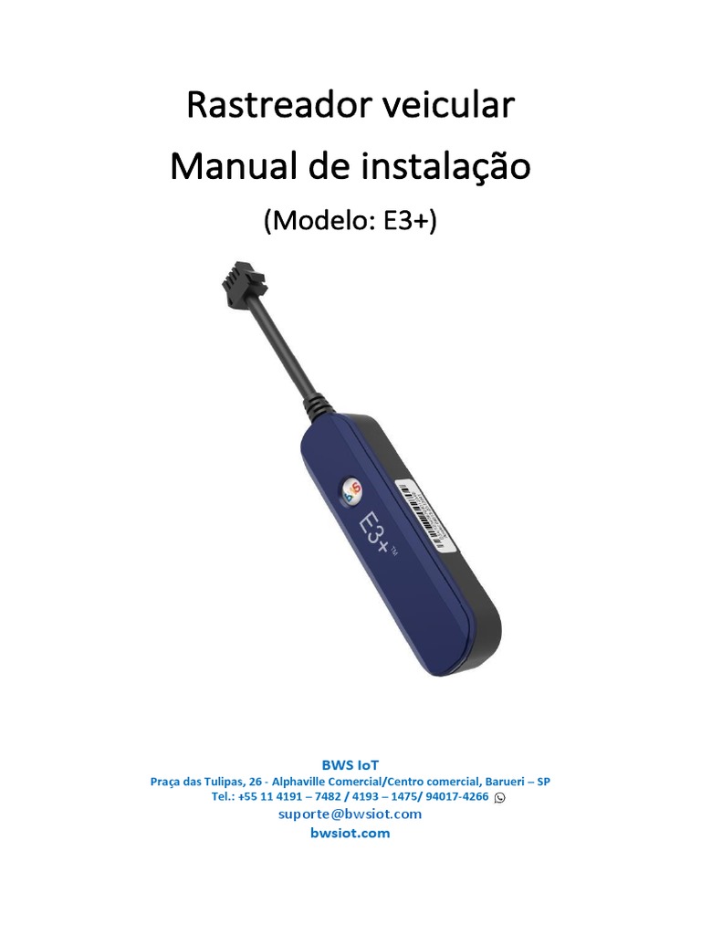 E3 Manual De Instalação V 1 1 2021 11 08 Pdf Engenharia