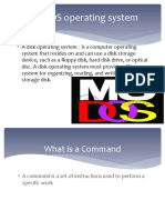 MS-DOS Operating System