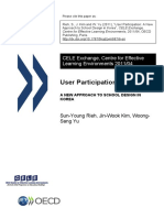 User Participation e Pproach To School Design in Korea