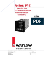 Series 942: How To Use Data Communications With The Watlow Series 942