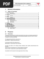 Part Labeling Specification